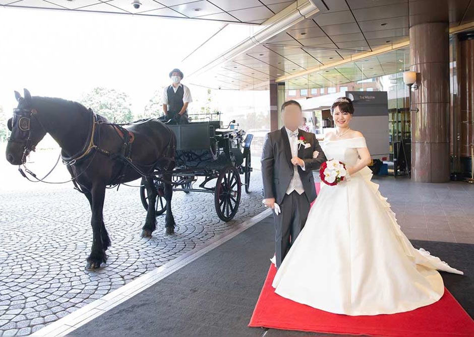 馬車に乗ってホースパレード