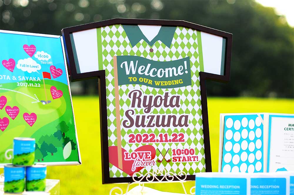 Tシャツウェルカムボードゴルフ