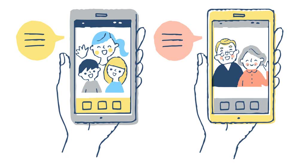 スマホでメッセージ動画を作る