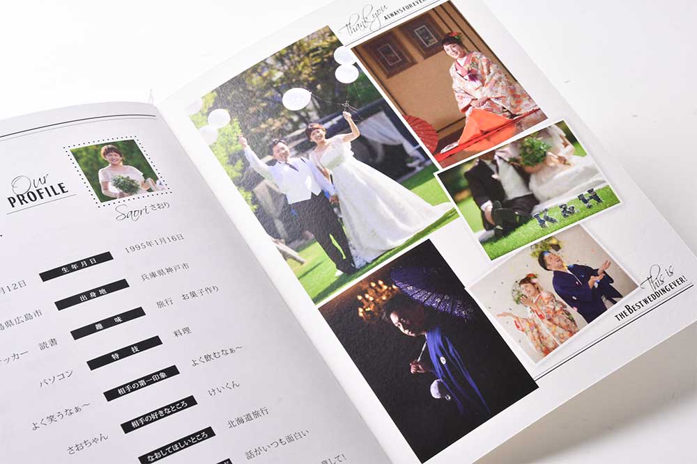 プロフィールブックスタンダードmono