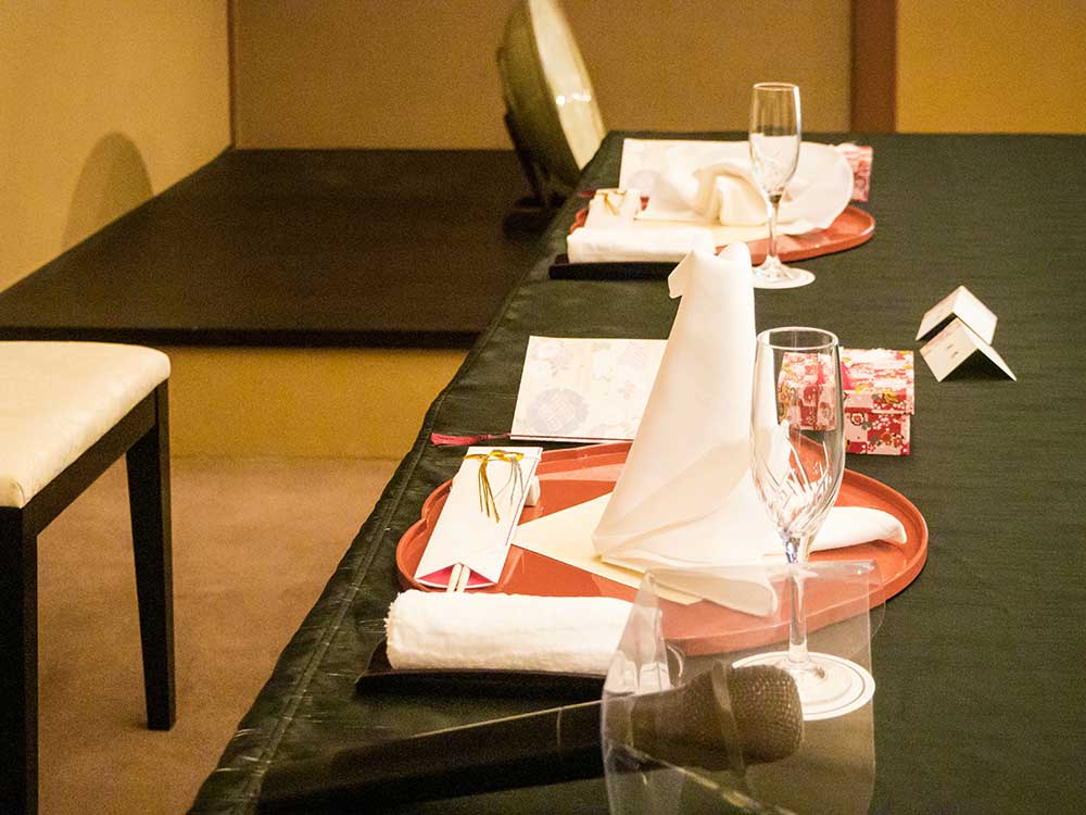 顔合わせの会場イメージ