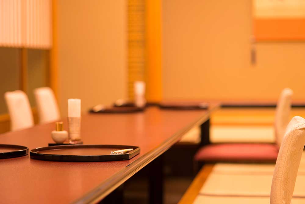 和風料亭ほりごたつの席