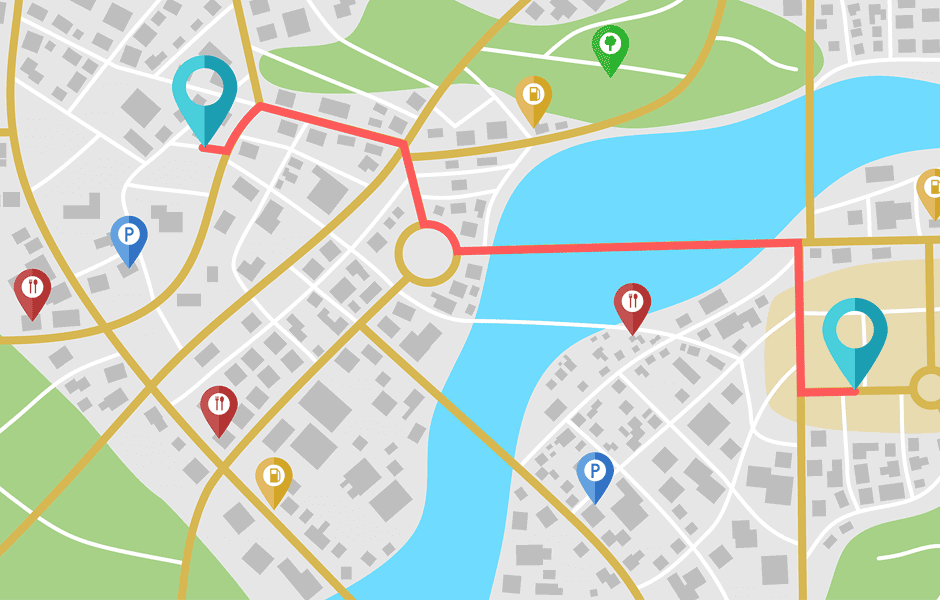 地図で顔合わせ会場のエリアを検討