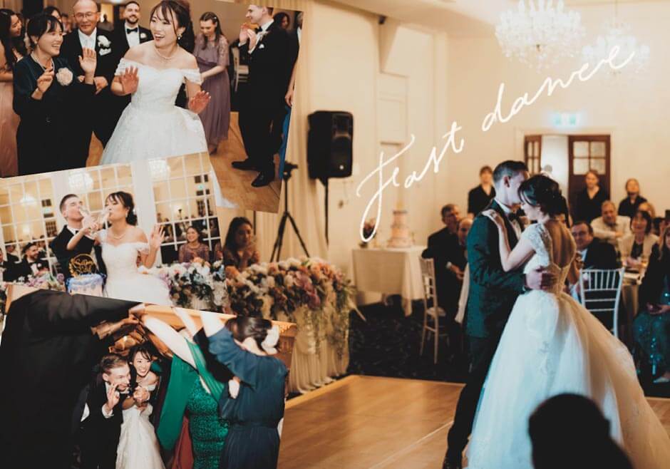 国際結婚の海外挙式演出