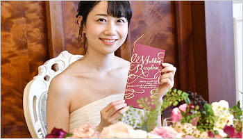 少人数ウェディング、席次表のサイズ変更できます！