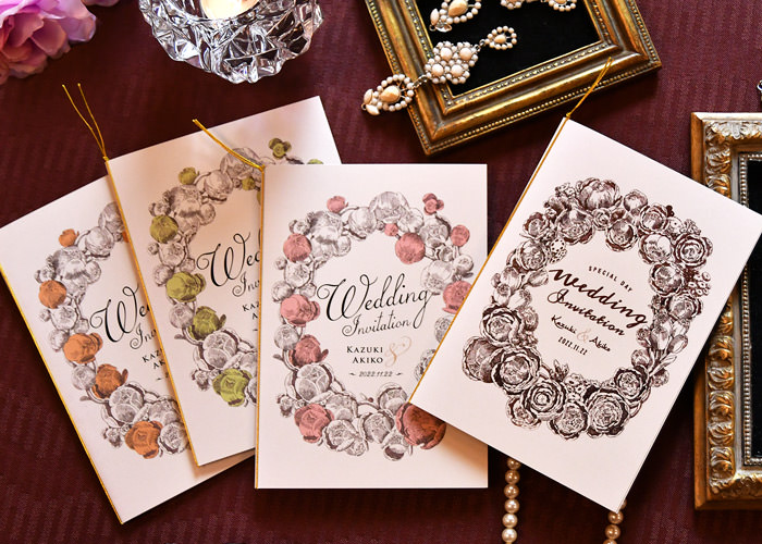 結婚式の招待状のデザイン決めに迷ったら！参考にしたいおすすめデザイン集 - おしゃれな結婚式を綴るコラム【ファルベ】