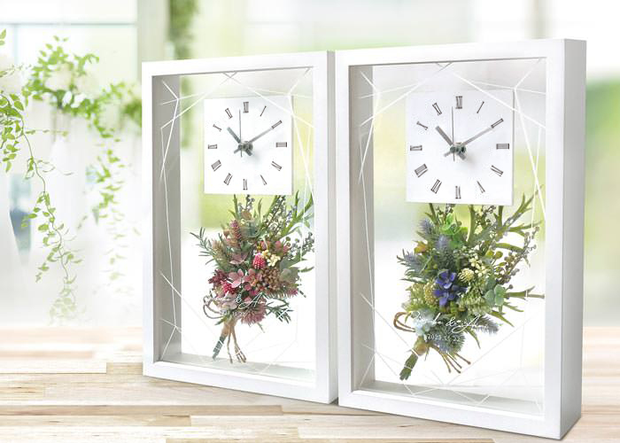 スケルトンタイプの時計