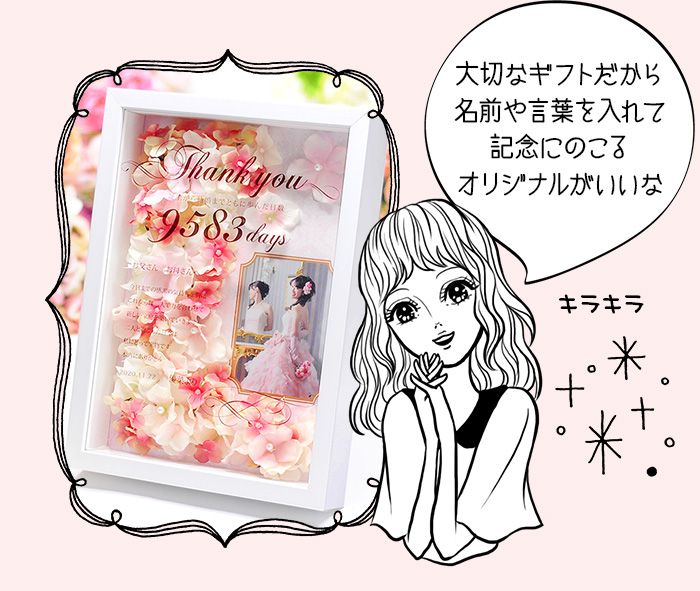 結婚式両親プレゼント