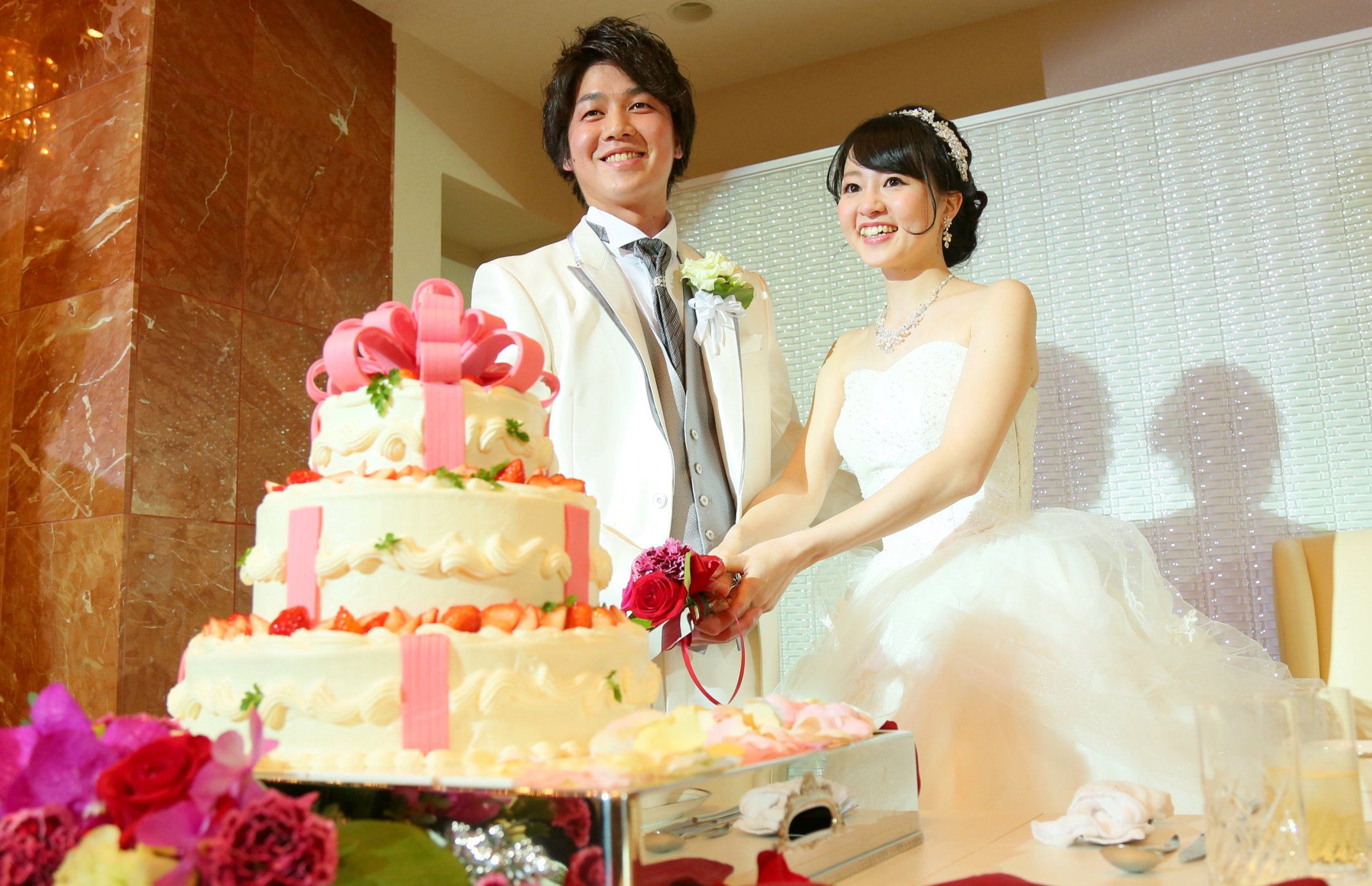ウェディングケーキ