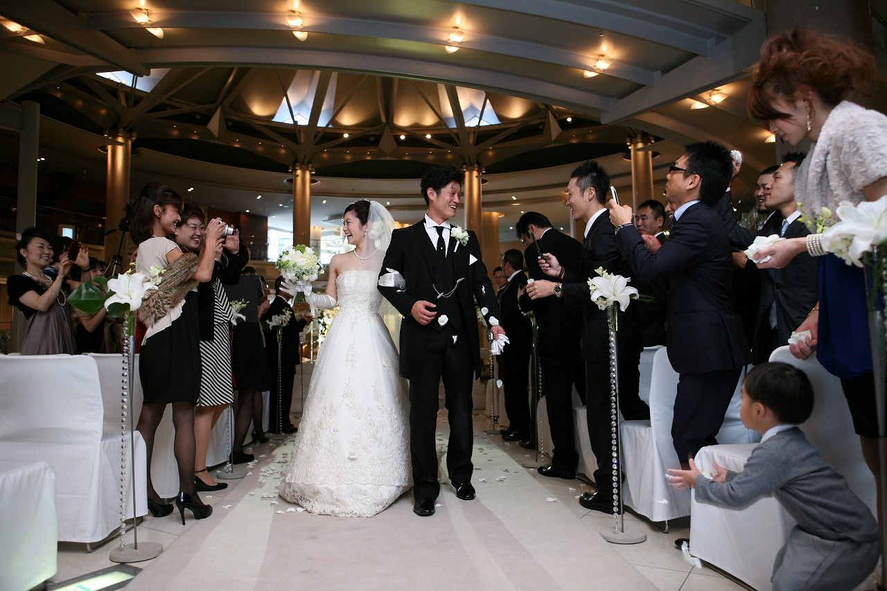 花嫁の美しい姿勢