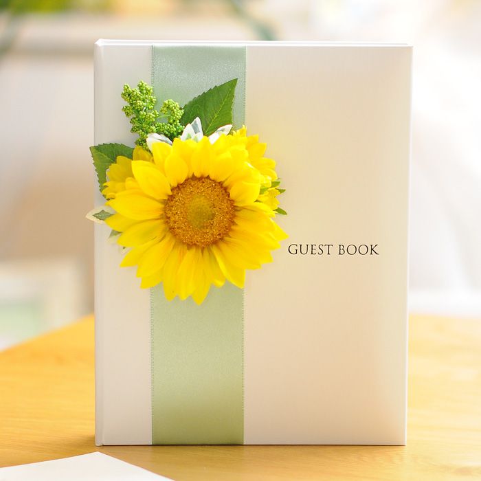 芳名帳ひまわり