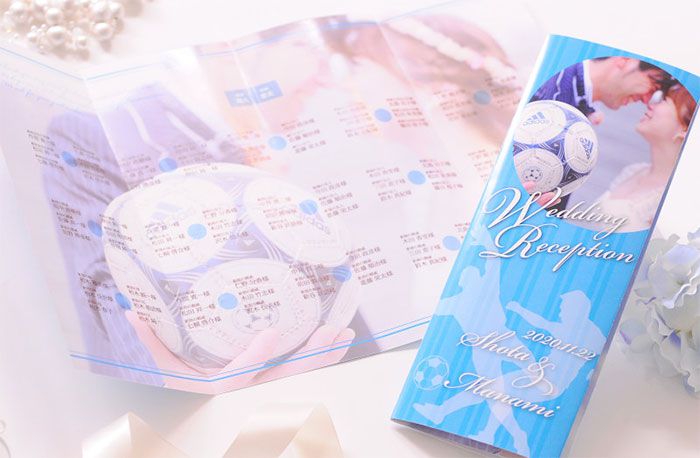 写真入り席次表サッカー