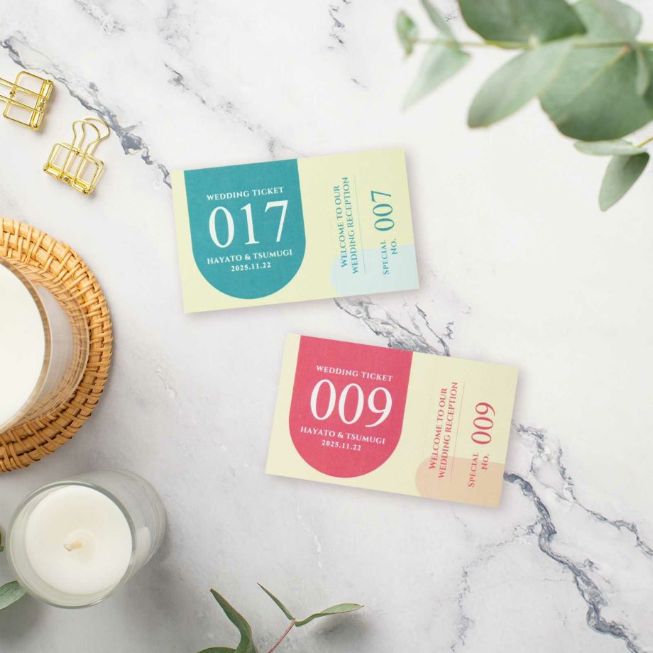 結婚式や二次会の演出にウェディング宝くじ