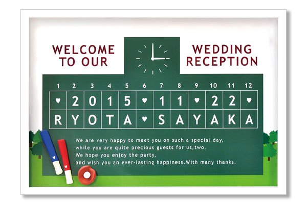 野球好きさん必見 結婚式を徹底的に野球テーマにできるレアアイテムまとめ アツメル結婚式レシピ 買える結婚式アイテム Wedding Mart ウェディングマート