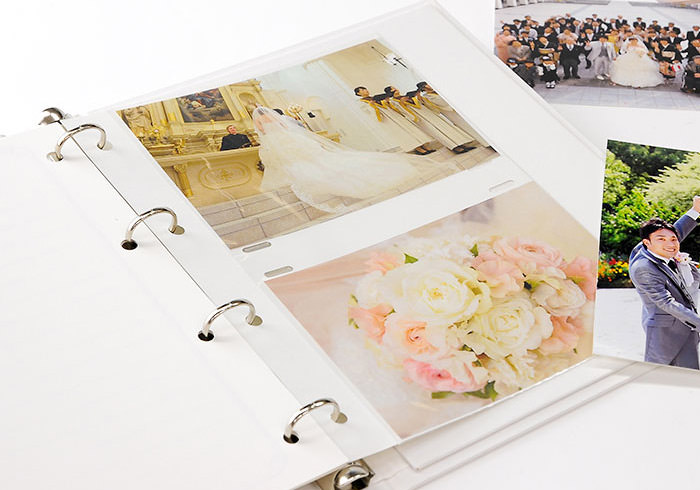 リフィルの写真ポケットを追加するとグッとますプレミアム感