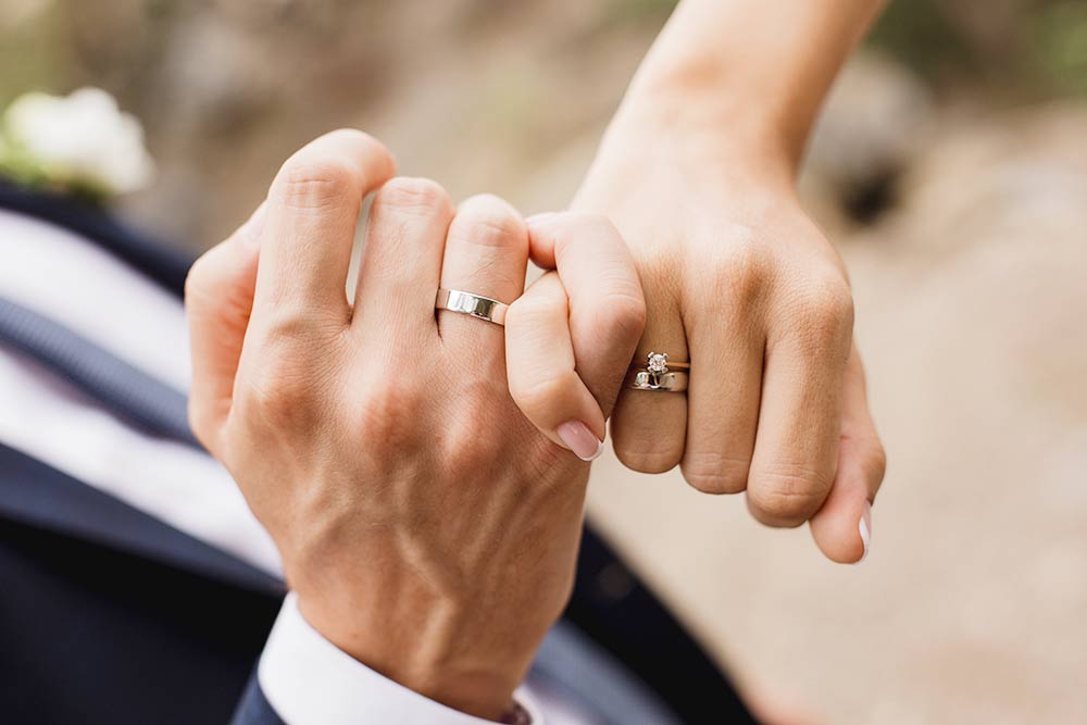 結婚指輪、婚約指輪