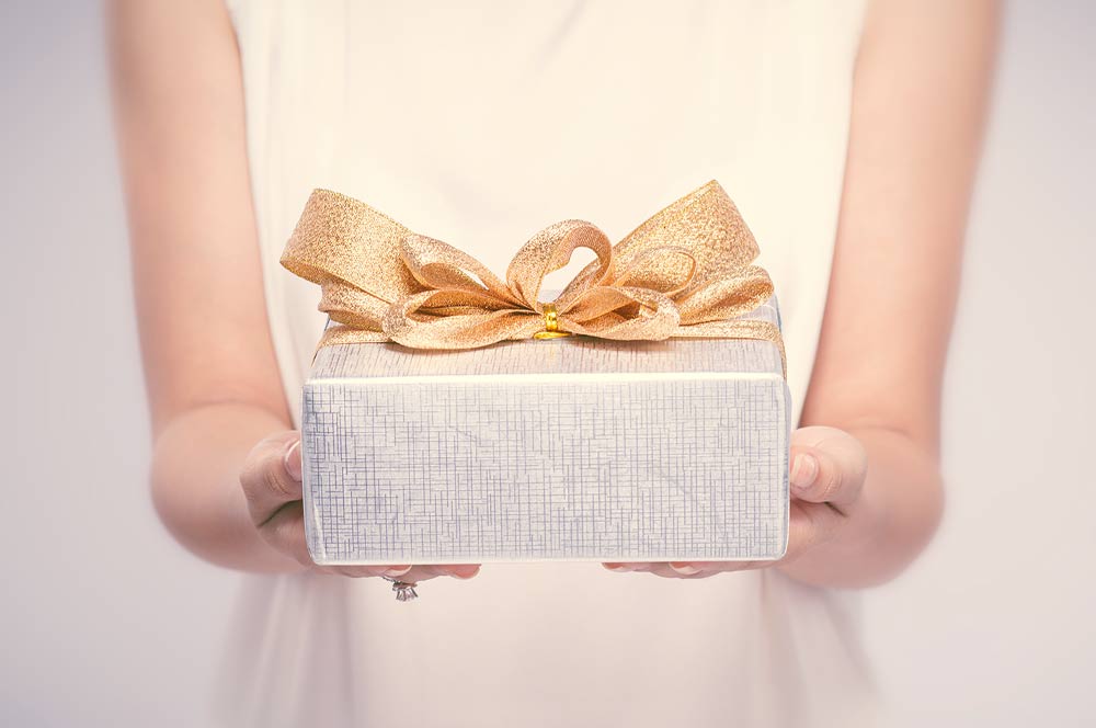 ギフト、結婚式の内祝い