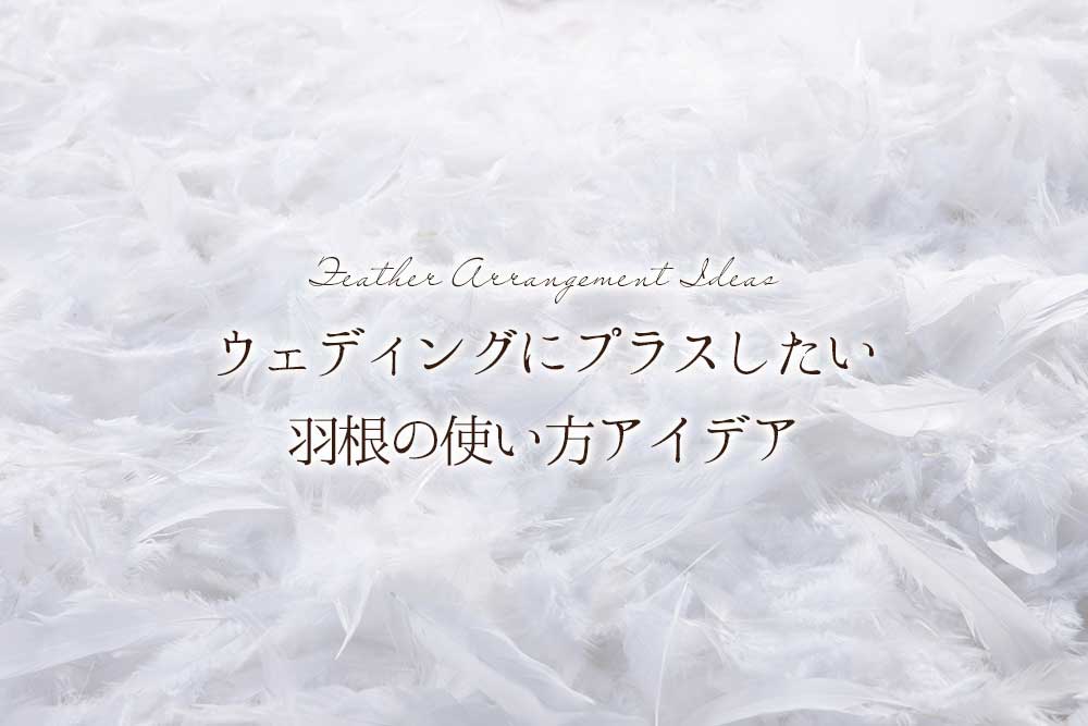 羽根アレンジ