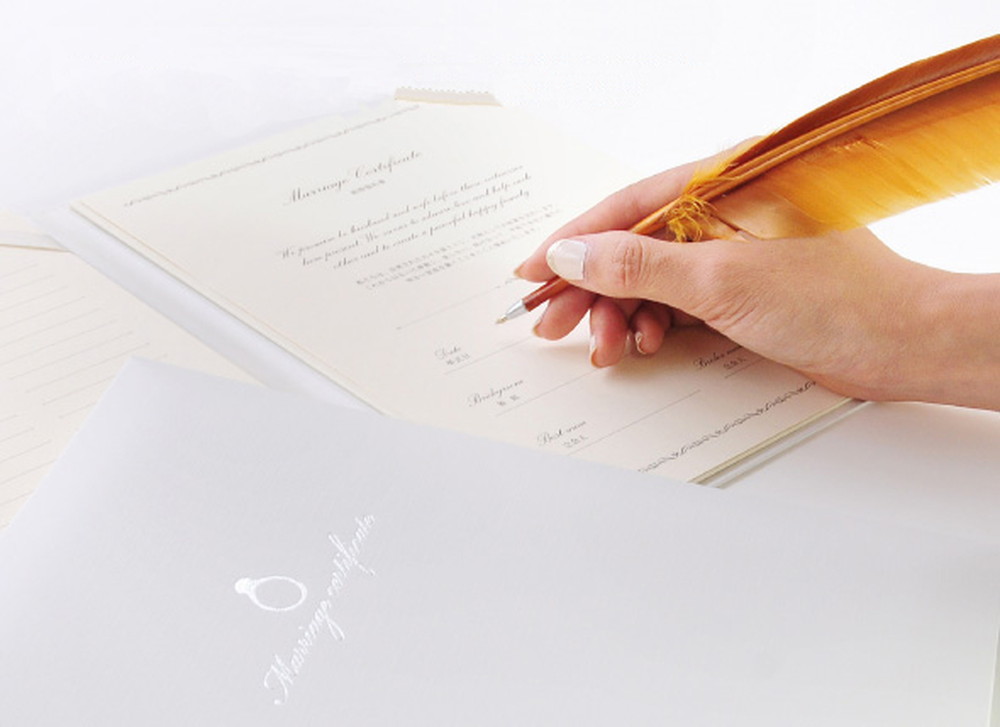 結婚証明書「リング」ファルベオリジナル