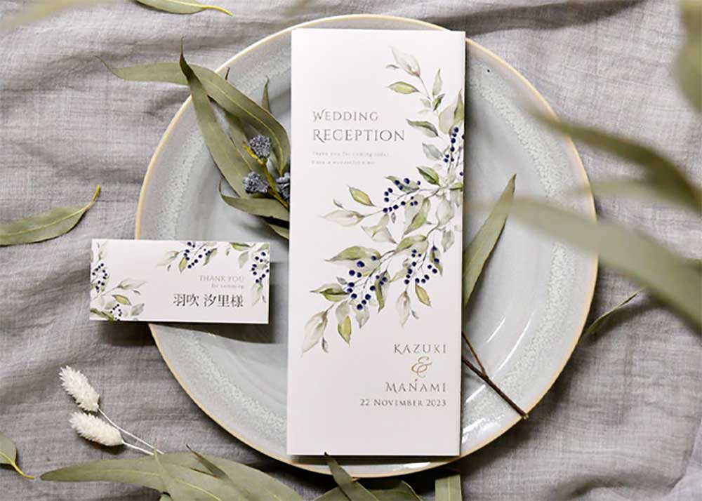 カルムリーフ席次表完成品オーダー