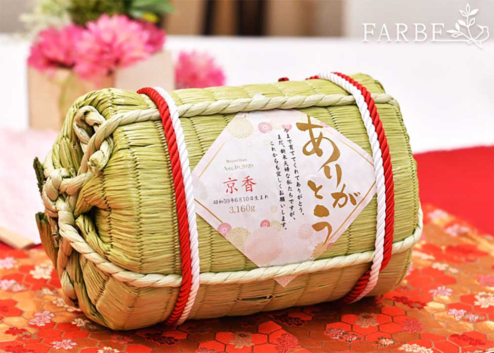 魚沼産コシヒカリ体重米俵