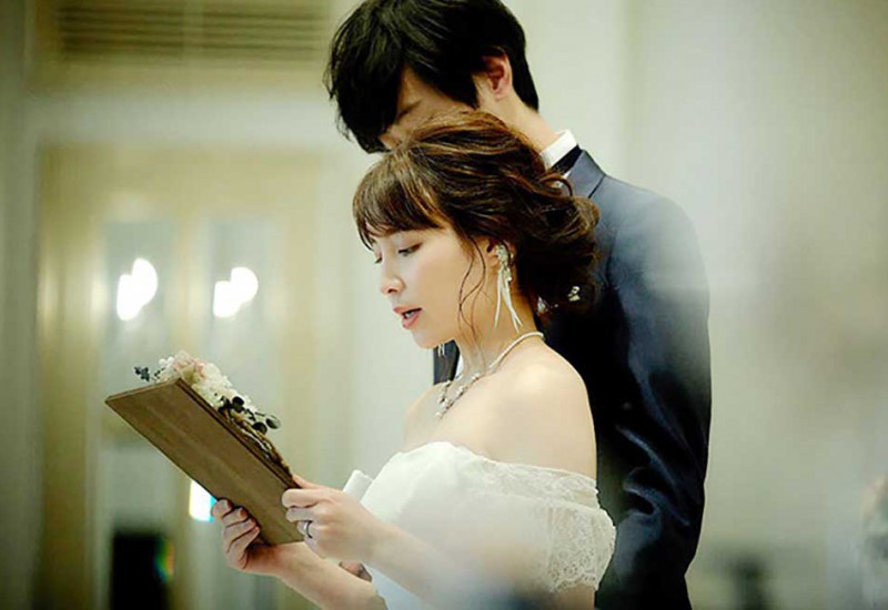 花嫁の手紙ウッドリース2