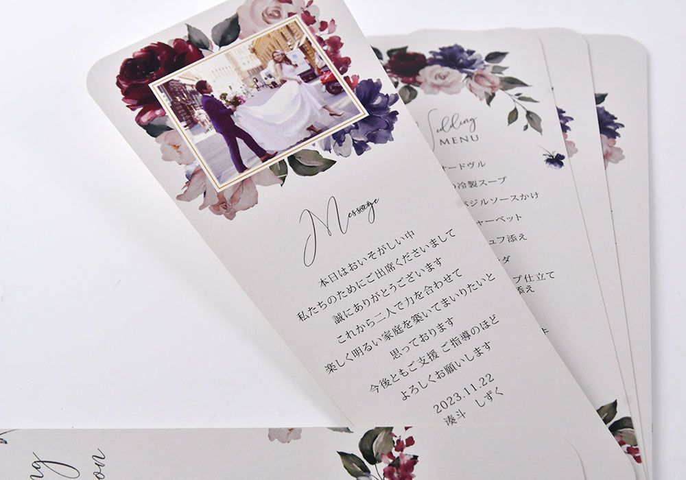 扇子型ペーパーアイテム