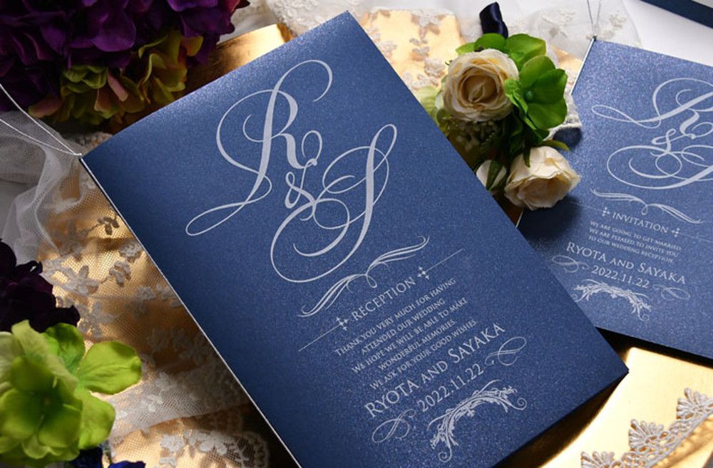 イニシャルナイト席次表手作りセット(1名様分)