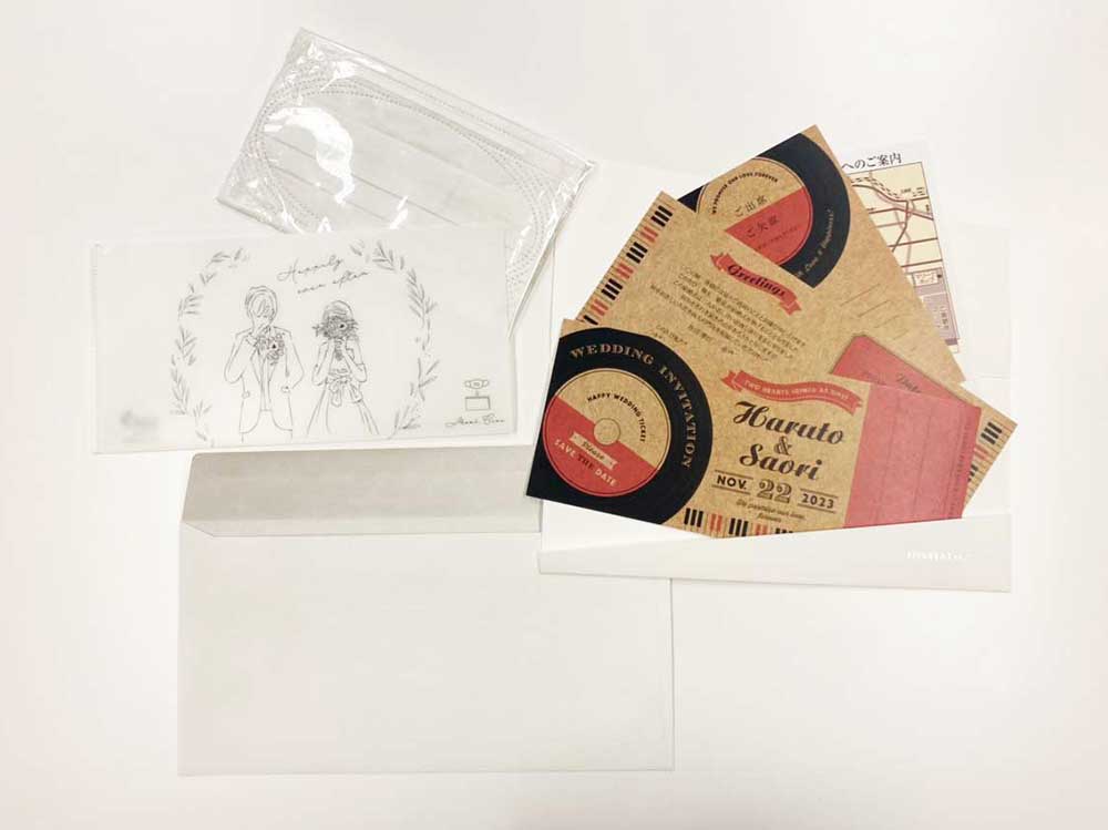 マスクケース同封